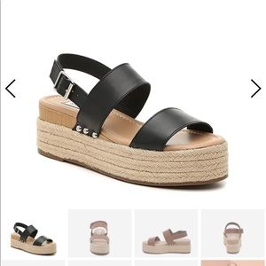 Steve Madden FIFER ESPADRILLE WEDGE SANDAL